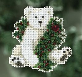 Ornament Series 2010 Winter Holiday - Holiday Polar Bear MAIN