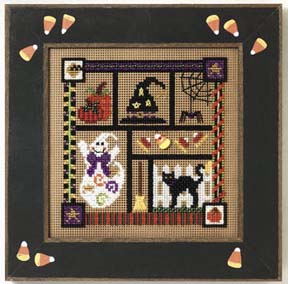 Buttons & Beads 2005 Autumn Series - Spooky Collage MAIN