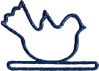 Mill Hill Metal Bell Pull - Spring Bird MAIN