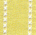 Mill Hill Stitch Band - Celeste 27ct Yellow/Antique White 2" wide MAIN