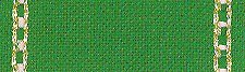 Mill Hill Stitch Band - Celeste 27ct Green/Gold 3.1" wide MAIN