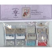 Mirabilia Designs - Winter White Santa Embellishment Pack THUMBNAIL
