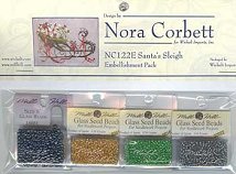 Nora Corbett - Christmas Eve Couriers - Santa's Sleigh Embellishment Pack MAIN