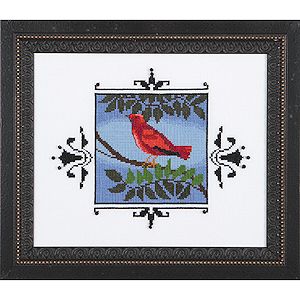 Nora Corbett - Audubon Street Collection - Scarlet Tanager MAIN