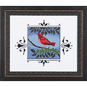 Nora Corbett - Audubon Street Collection - Scarlet Tanager THUMBNAIL