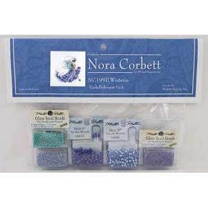 Nora Corbett - Pixie Blossoms Collection - Wisteria Embellishment Pack MAIN
