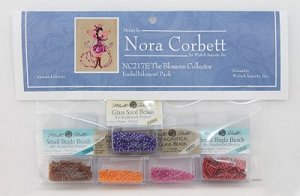 Nora Corbett - Black Forest Pixies - The Blossom Collector Embellishment Pack MAIN