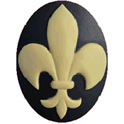 Kelmscott Designs Needle Minder - Fleur de Lys MAIN