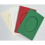 Needlework Cards - Small Oval THUMBNAIL