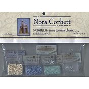 Nora Corbett - Little Snowy Lavender Church Embellishment Pack THUMBNAIL