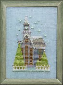 Nora Corbett - Little Snowy Lavender Church THUMBNAIL