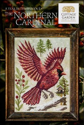 Cottage Garden Samplings - A Year In The Woods II - #7 The Northern Cardinal MAIN
