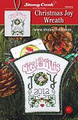 Ornament Chart - Christmas Joy Wreath THUMBNAIL