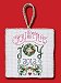 Ornament Chart - Christmas Joy Wreath SWATCH