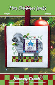 Ornament Chart - Hope (Four Christmas Lambs) THUMBNAIL