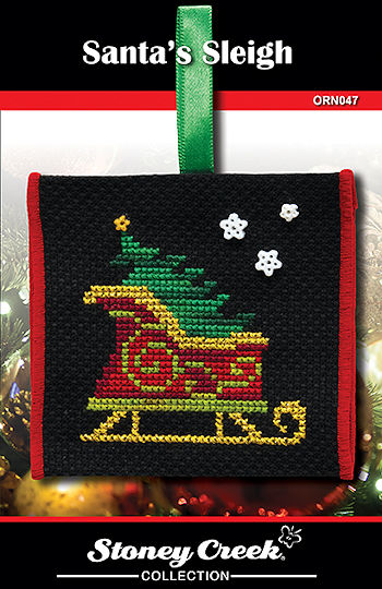 Ornament Chart - Santa's Sleigh MAIN