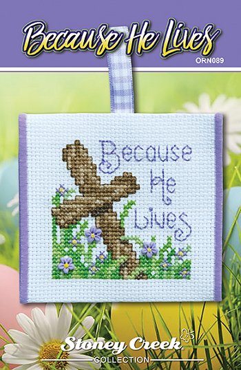 Ornament Chart - Because He Lives MAIN
