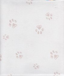 Fabric Flair Paw Prints Aida 14ct MAIN