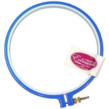 Blue Embroidery Hoop by Frank A Edmunds 8" MAIN