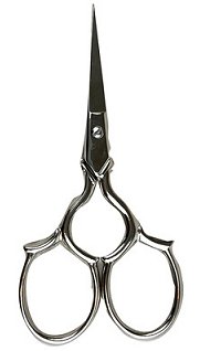 Permin Embroidery Scissors - Silver MAIN