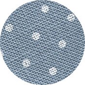 Belfast Linen 32ct Petit Point - Blue w/ White Dots MAIN