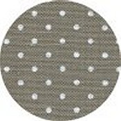Belfast Linen 32ct Petit Point - Dark Cobblestone w/ White Dots MAIN