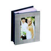 Polished Nickel Finish 4" x 6" Photo Album MAIN