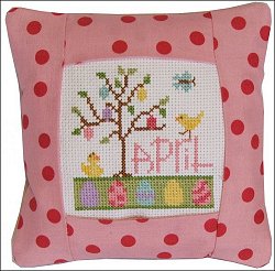 Pine Mountain Designs - Small Pillow Kit - April MAIN