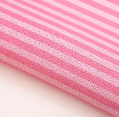 Fabric Flair Pink Parisian Stripes Linen 28ct MAIN
