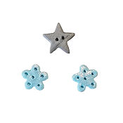 Button Pack - Christmas Critters Joy MAIN