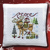 October 2019 Pattern of the Month "Christmas Critters ~ Peace" THUMBNAIL