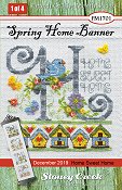 December 2019 Pattern of the Month - Spring Home Banner "H" THUMBNAIL