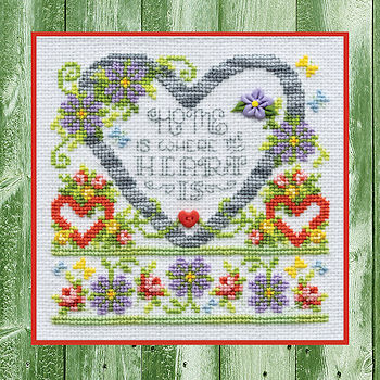January 2020 Pattern of the Month - Spring Home Banner "O" MAIN