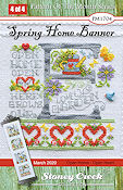 March 2020 Pattern of the Month - Spring Home Banner "E" THUMBNAIL