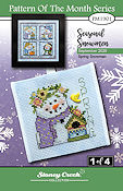 September 2020 Pattern of the Month "Spring Snowman" THUMBNAIL