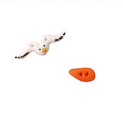 Button Pack - Summer Snowman THUMBNAIL