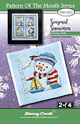October 2020 Pattern of the Month "Summer Snowman" THUMBNAIL