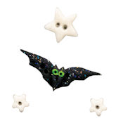 Button Pack - Screechy Owl (PM2501) THUMBNAIL