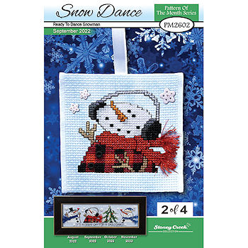 September 2022 Pattern of the Month "Ready To Dance Snowman" MAIN