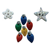 Button Pack -  Festive Christmas Tree (PM2603) MAIN