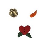 Button Pack - Jolly Snowman THUMBNAIL