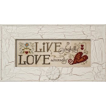 December 2013 Pattern of the Month "Live ~ Love" MAIN