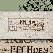 April 2014 Pattern of the Month "Each Day ~ Gift" THUMBNAIL