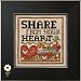 January 2015 Pattern of the Month "Share From Your Heart" SWATCH