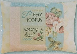 Pine Mountain Designs - Words of Wisdom - Pray More Worry Less MAIN