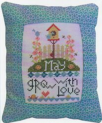 Pine Mountain Designs - Rectangle Pillow - May Grow With Love MAIN