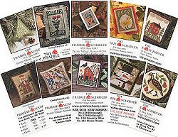 Prairie Schooler - Card Set C - Garden Samplers MAIN