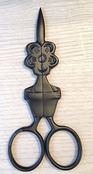 Flower Pot Scissors - Primitive (Black) MAIN