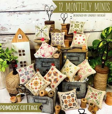 Primrose Cottage Stitches - 12 Monthly Minis MAIN
