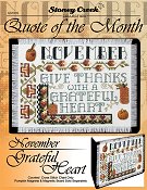 Quote of the Month - November (Grateful Heart) THUMBNAIL